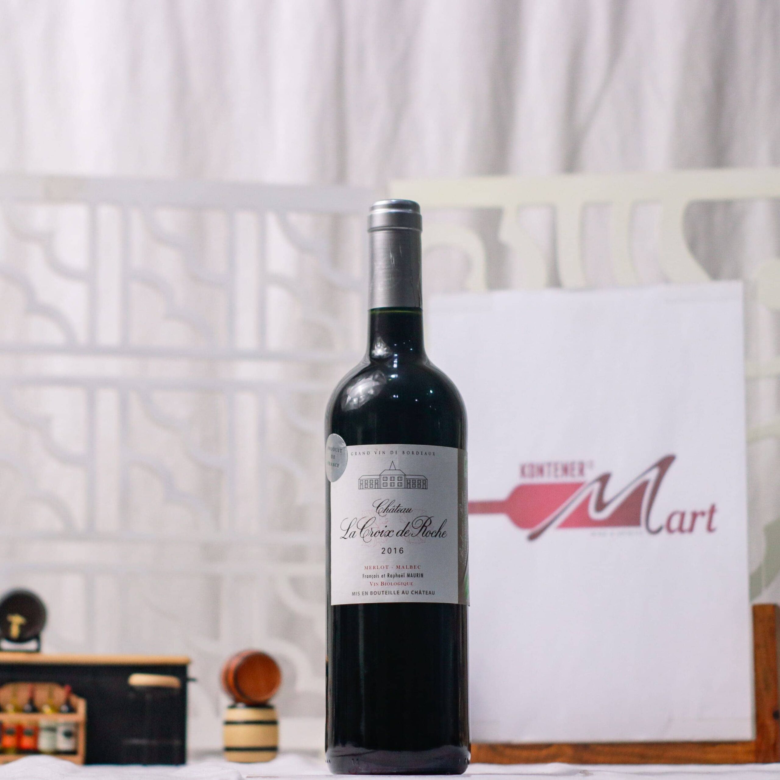 Chateau La Croix De Roche Merlot - Malbec Bordeaux 2016 Red Wine France