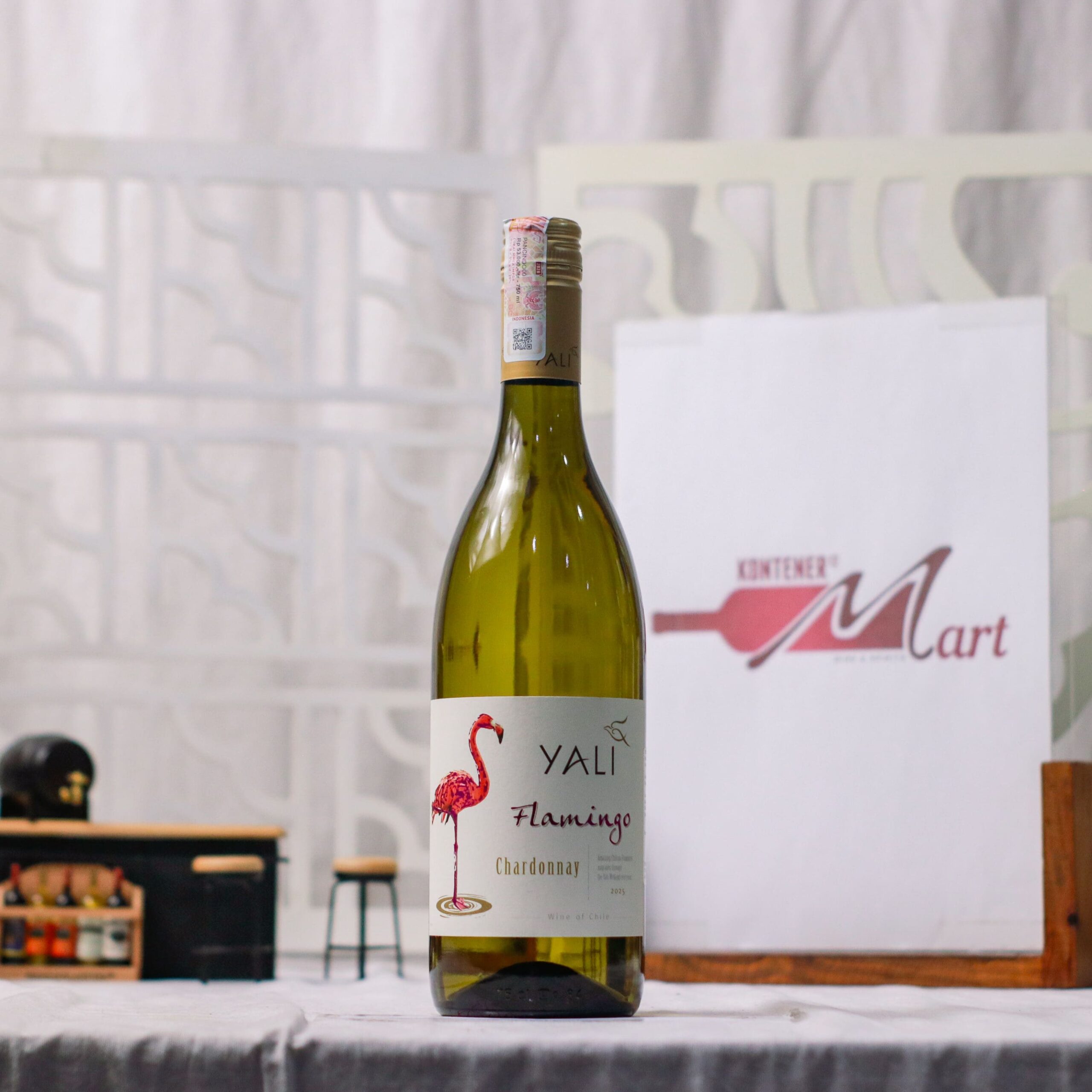 Yali Flamingo Chardonnay White Wine Chile