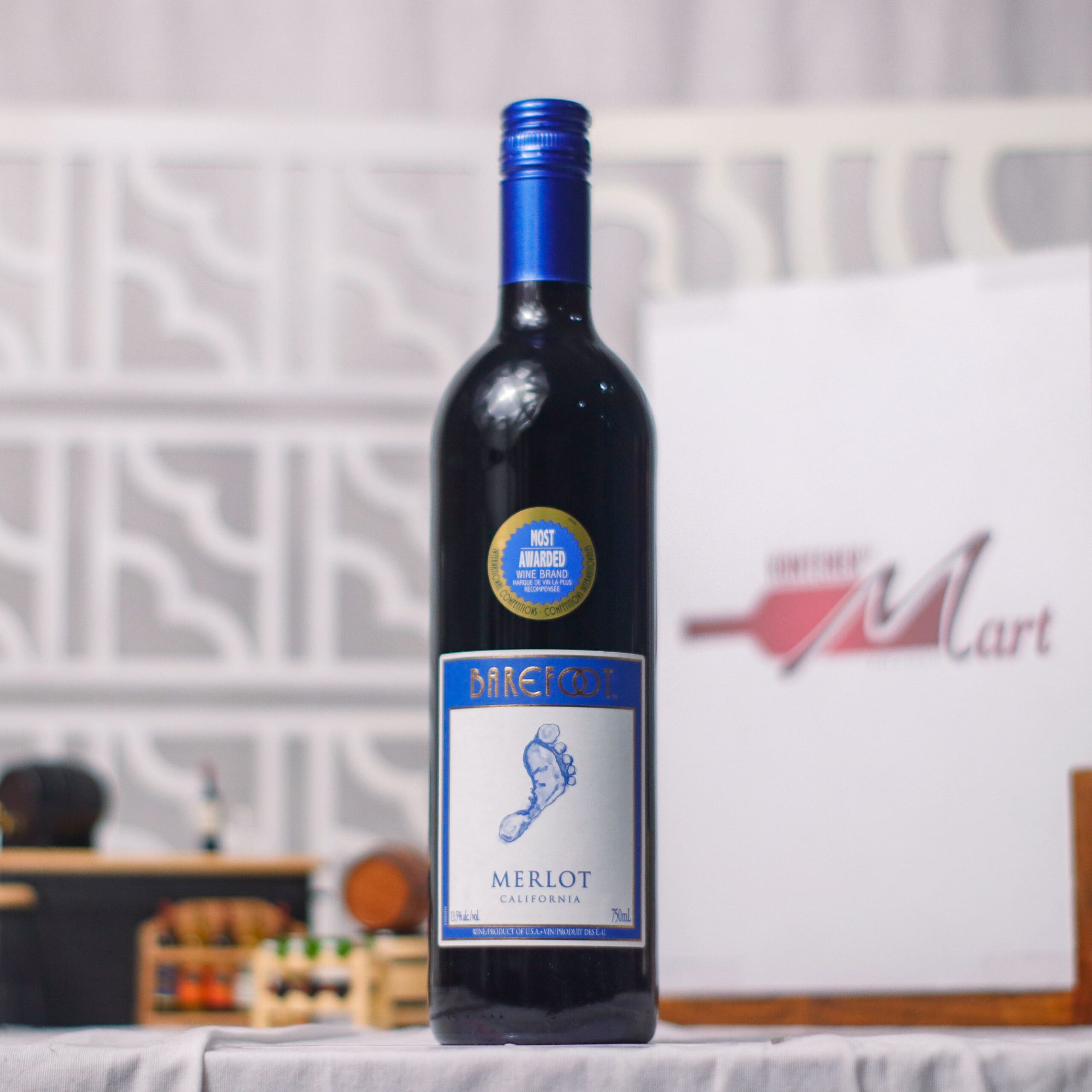 Barefoot Merlot Red Wine USA