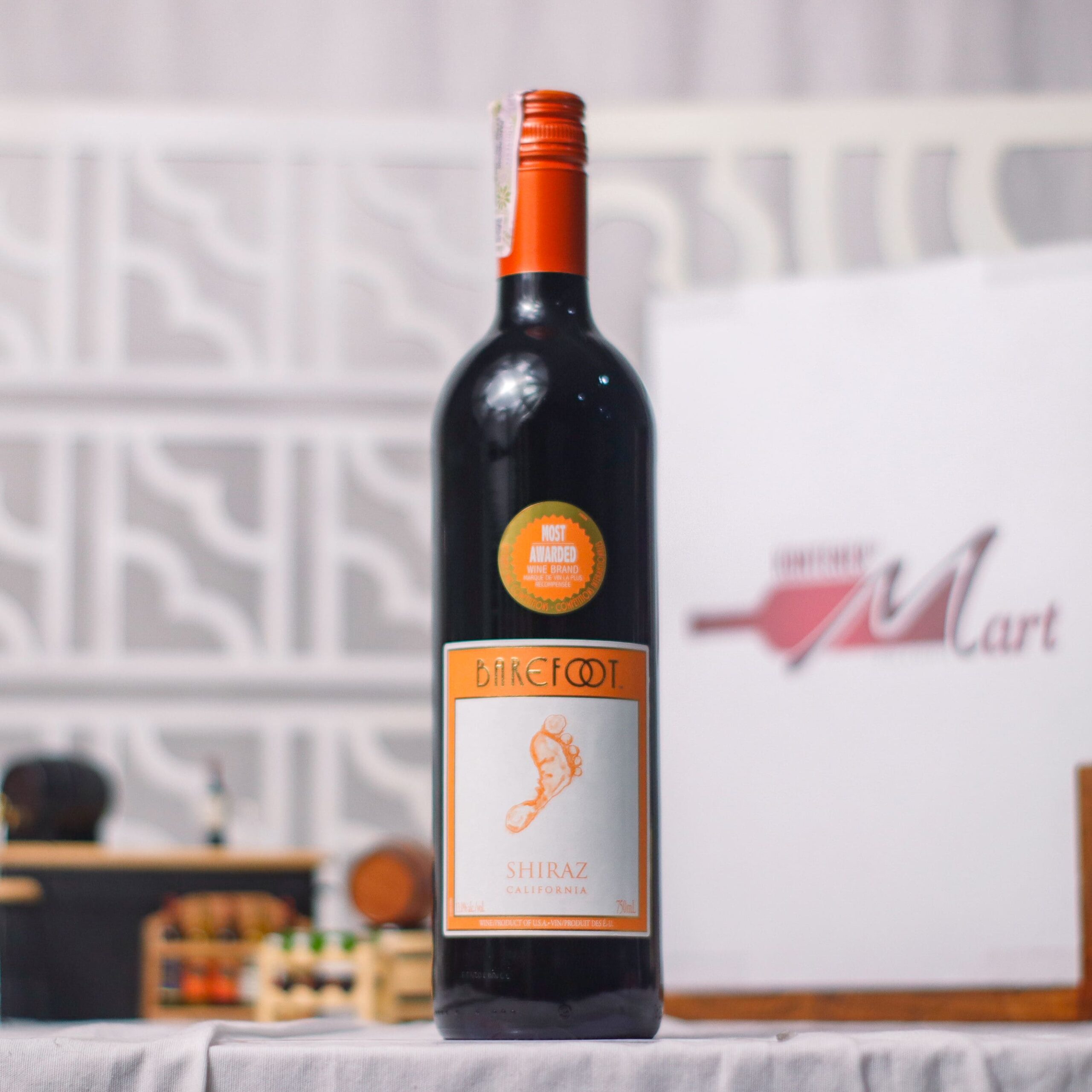 Barefoot Shiraz Red Wine USA